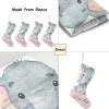 CUXWEOT Personalized Elephant Pink Christmas Stocking Customize Name Decor for Xmas Tree Fireplace Hanging Party 17.52 x 7.87 Inch view 4