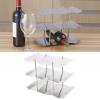 3Tier Stainless Steel Beverage Rack Free Standing Beverage Storage Holder Display Shelf Freestanding Grape Juice Rack Kitchen Accessorie view 3