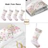 CUXWEOT Personalized Art Unicorn Christmas Stocking Customize Name Decor for Xmas Tree Fireplace Hanging Party 17.52 x 7.87 Inch view 4