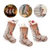 CUXWEOT Personalized Basketball Ball Christmas Stockings Customize with Name for for Family Kids Pet Holiday Decorations Gift 17.52 x 7.87 Inch view 3