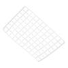 White Plastic Egg Storage Tray Organizer, Protective Multi Grid Holder view 1