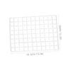 White Plastic Egg Storage Tray Organizer, Protective Multi Grid Holder view 2