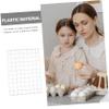White Plastic Egg Storage Tray Organizer, Protective Multi Grid Holder view 4