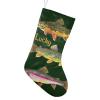 CUXWEOT Personalized Animal Fish Christmas Stockings Customize with Name for for Family Kids Pet Holiday Decorations Gift 17.52 x 7.87 Inch view 1
