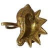 Handmade Indian puja Golden Oil lamp for Diwali Pooja Article akhand Diya for Pooja Purpose (Diya-14) view 4