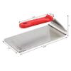 New Star Foodservice 1029079 Extra Heavy Duty Stainless Steel 18/8 Steak Weight/Grill Press, 8.5 x 4.25 view 2