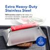 New Star Foodservice 1029079 Extra Heavy Duty Stainless Steel 18/8 Steak Weight/Grill Press, 8.5 x 4.25 view 4