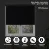 Boolegon Roller Shades for Window Cordless Blackout Blinds Custom Cut to Size UV Protection Energy Saving Shades for Living Room Bedroom Home,Beige,33" W x 56" H. view 3