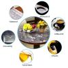 2.0mm PVC Tablecloth Transparent Table Cover Mat Home Kitchen Plastic Soft Glass Cloth Waterproof Table Cloth/Table Covers for Garden Furniture - Cosmos Flower (Dia. 70/80/90/100cm) view 4