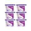 CANAGER Lavender Vanilla Moisture Absorber Box,Odor Eliminator and Dehumidifier Boxes for Closet,Bedroom,Kitchen,Bathroom-6 Packs,Cups - Traps Moisture for Fresher, Cleaner Air Purple view 1