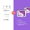 CANAGER Lavender Vanilla Moisture Absorber Box,Odor Eliminator and Dehumidifier Boxes for Closet,Bedroom,Kitchen,Bathroom-6 Packs,Cups - Traps Moisture for Fresher, Cleaner Air Purple view 3