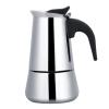 Coffee Pot, Portable Stainless Steel Coffee Pot Moka Espresso Maker Mocha Pot 100ml/200ml/300ml/450ml(200ml) view 1