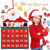 TOY Life Christmas Nativity Advent Calendar 2025 Kids Toddler Christmas Countdown Calendar Hanging Advent Calendar Santa Decoration with 24 Pockets and Felt view 1