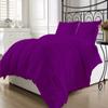 Archu Sheets 1-Pc Comforter 100% Egyptian Cotton, 600 Thread Count 200 GSM Fiber Fill - Olympic Queen Purple Solid view 1