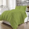 Archu Sheets 1-Pc Comforter 100% Egyptian Cotton, 600 Thread Count 200 GSM Fiber Fill - Olympic Queen Moss Solid view 1