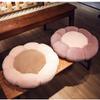 16 inches Flower Floor Pillow Seating Cute Cushion - Cool Decor for Everyone who Loves Comfy and Soft Support!! (2pcs-Pink & Purple) view 1