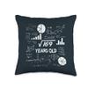 13 Years Old Math Nerd - Funny Math Equation 13th Birthday Throw Pillow view 1