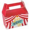 Amscan Luxurious Red Banded Cotton Napkins (Pack of 4) - 20" x 20" - Elegant & Durable Napkins, Perfect for Dinner Parties and Events view 1