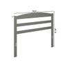 AFI, Warren Full Wood Headboard, Grey view 3