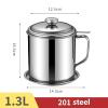 Deep Frying Pot Tempura Fryer Pan (18cm) view 3
