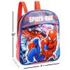 Kids Spiderman Mini Backpack Set ~ 5 Pc Bundle with 11 Inch Marvel School Bag, Lunchbox, Water Pouch, 200 Stickers and More (Superhero School Supplies for Boys and Girls) view 3
