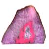 Agate Bookends (Pink, 7-8 lb) view 1