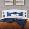 AFI, Warren Full Wood Headboard, White view 2