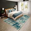 Addison Rugs Bravado ABV35 Peacock 8' x 8' Indoor Outdoor Round Rug, Easy Clean, Machine Washable, Non Shedding, Bedroom, Entry, Living Room, Dining Room, Kitchen, Patio Rug view 2
