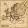 Europe 1817 by Vintage Maps - 16x20 Art Print Poster view 1