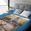 Personalized Pet Blanket with Picture Custom Blanket Photo Collages Customized Gifts with Dog Cat Pets Picture for Family Friends Souvenirs Soft Cozy Plush 30"X40" (76x100cm, 2 Collage) view 4