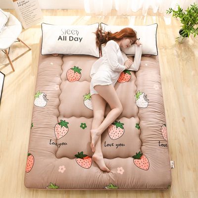 HLCUI Japanese Floor Mattress Futon Mattress, Tatami Mat Sleeping Pad Foldable Roll Up Mattress Boys Girls Dormitory Mattress Pad Kids Floor Lounger Bed,O,180 * 200CM