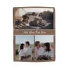 Personalized Blanket with Picture Custom Blanket Name Text Photo Collages Customized Gifts for Valentine's Day Anniversary Wedding Birthday Soft Cozy Flannel 30"X40" (76x100cm, 3 Collage) view 1