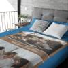 Personalized Blanket with Picture Custom Blanket Name Text Photo Collages Customized Gifts for Valentine's Day Anniversary Wedding Birthday Soft Cozy Flannel 30"X40" (76x100cm, 3 Collage) view 4