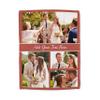 Personalized Blanket with Picture Custom Blanket Name Text Photo Collages Customized Valentine Gifts for Anniversary Wedding Souvenirs Soft Cozy Flannel 30"X40" (76x100cm, 1-4 Collage) view 1