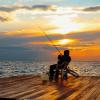 Cabilock Bamboo Hand Basket Outdoor Storage Fishing Basket Natural Storage Container Fish Holder view 4