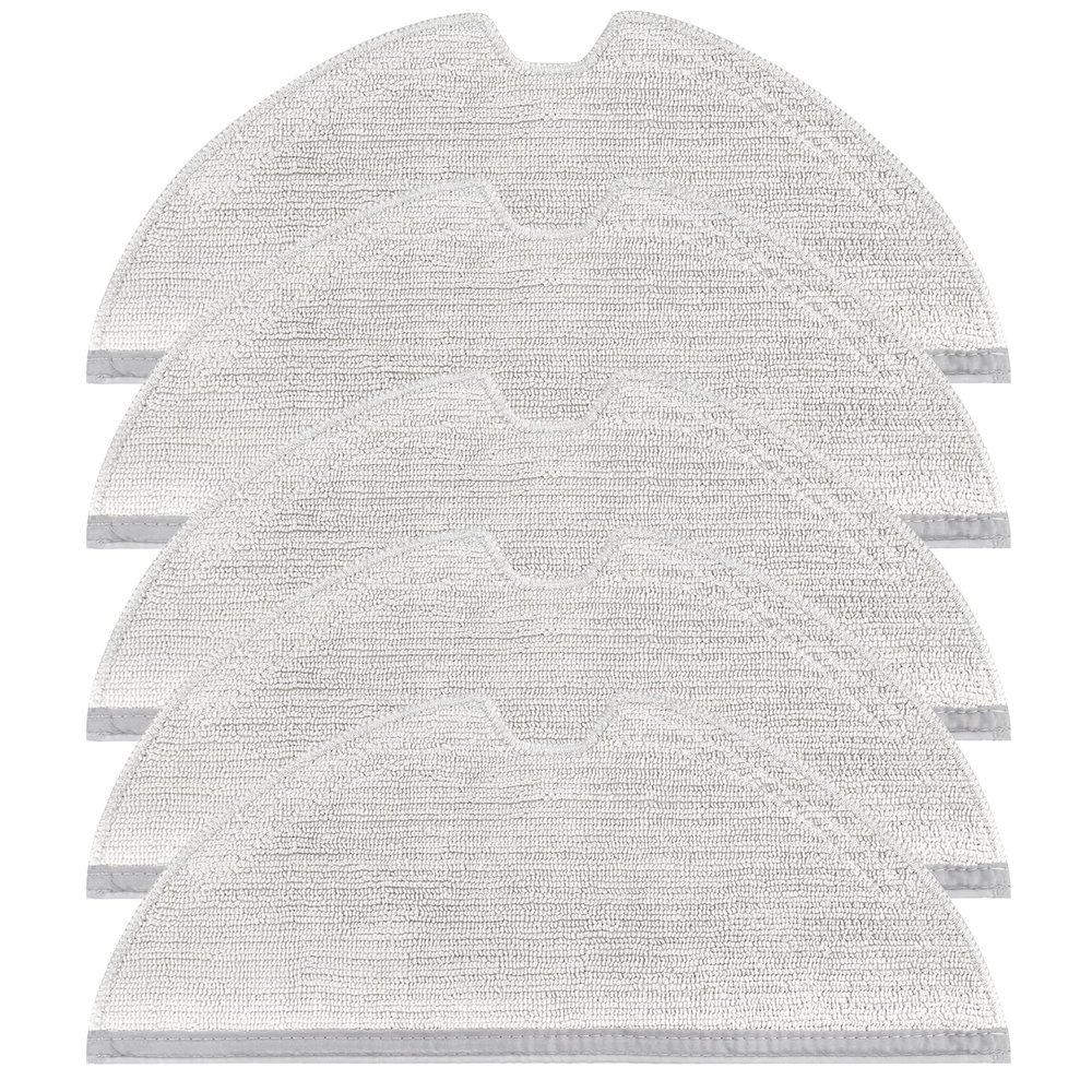 5 Pack Mop Cloth Replacement for Xiaomi Mijia 1C STYTJ01ZHM, for Dreame F9 D9 Vacuum Cleaner