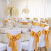 Babenest Satin Chair Sashes Ties Upgraded 50 pcs Chair Ribbons Bows for Wedding Banquet Party Christmas Baby Shower Events Decoration (Gold) view 3