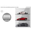 Self-Assembly Acrylic Display Case,Deluxe Dustproof Showcase,Cube Countertop Box for Pop Figures Collectibles Toys,Need Remove The Protective Film (15.7x8x10 inch; 40x20x25cm) view 4