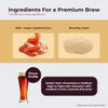 ABC Crafted Series Beer Making Kit | Beer Making Ingredients for Home Brewing | Yields 6 Gallons of Beer | Amber Ale view 2