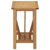 YITHOPI Fast delivery-Side End Table Wood Magazine Rack, Nightstand for Living Room, Bedroom, Home Office 17.7"x10.6"x16.5" Solid Oak Wood view 3