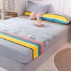 CFYCYHDZHT Bedding Deep Pocket Fitted Sheet Cotton Cartoon Printed Children's Mattress Protector, Non Slip Bed Sheets for Boys and Girls Bedroom Bed Cover J 120200cm view 1