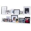 Unknown1 Denver 56 Inch Floating Shelves White Picture Ledge (Set of 2) MDF Matte Includes Hardware view 1