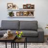 Unknown1 Denver 56 Inch Floating Shelves White Picture Ledge (Set of 2) MDF Matte Includes Hardware view 3