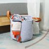 25/30cm Simple Style Cloth Arrange Felt Storage Basket Fabric Contain Toy Storage Bucket Textile Storage Basket Cloth Storage Bucket for Home(L) view 3