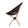 Nuojie Camping Folding Chair Outdoor Portable Camping Chair Lightweight Folding Beach Chair Seat Stool Fishing Camping Camping Hiking Beach Picnic Chair (Color : Yellow) view 4