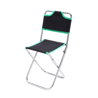 Nuojie Camping Folding Chair Outdoor Multifunctional Folding Stool Backrest Fishing Chair Aluminum Alloy Folding Chair