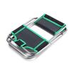 Nuojie Camping Folding Chair Outdoor Multifunctional Folding Stool Backrest Fishing Chair Aluminum Alloy Folding Chair view 2
