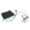 Nuojie Camping Folding Chair Outdoor Multifunctional Folding Stool Backrest Fishing Chair Aluminum Alloy Folding Chair view 3
