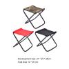Nuojie Camping Folding Chair Lightweight BBQ Folding Stool Outdoor Camping Hiking Picnic Travel Seat Ultra Light Folding Seat Small Stool (Color : Red) view 3