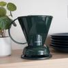 Clever Coffee Dripper and Filters, Large 18 oz| Barista's Choice| Safe BPA Free Plastic|Includes 100 Filters (Dark Green) view 2